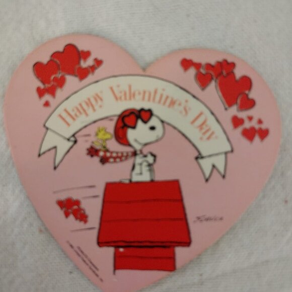 Vintage Teleflora Valentine's Day Flying Ace Plush Snoopy and Dog House Flower P - Picture 5 of 8